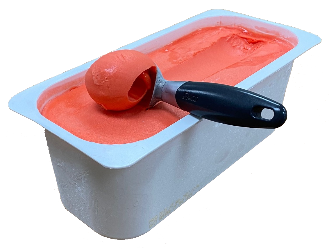 Kem blood orange sorbet